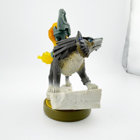 Nintendo Zelda Amiibo Wolf Link‎ Midna Twilight Princess Figurine Collectible - Picture 7 of 9